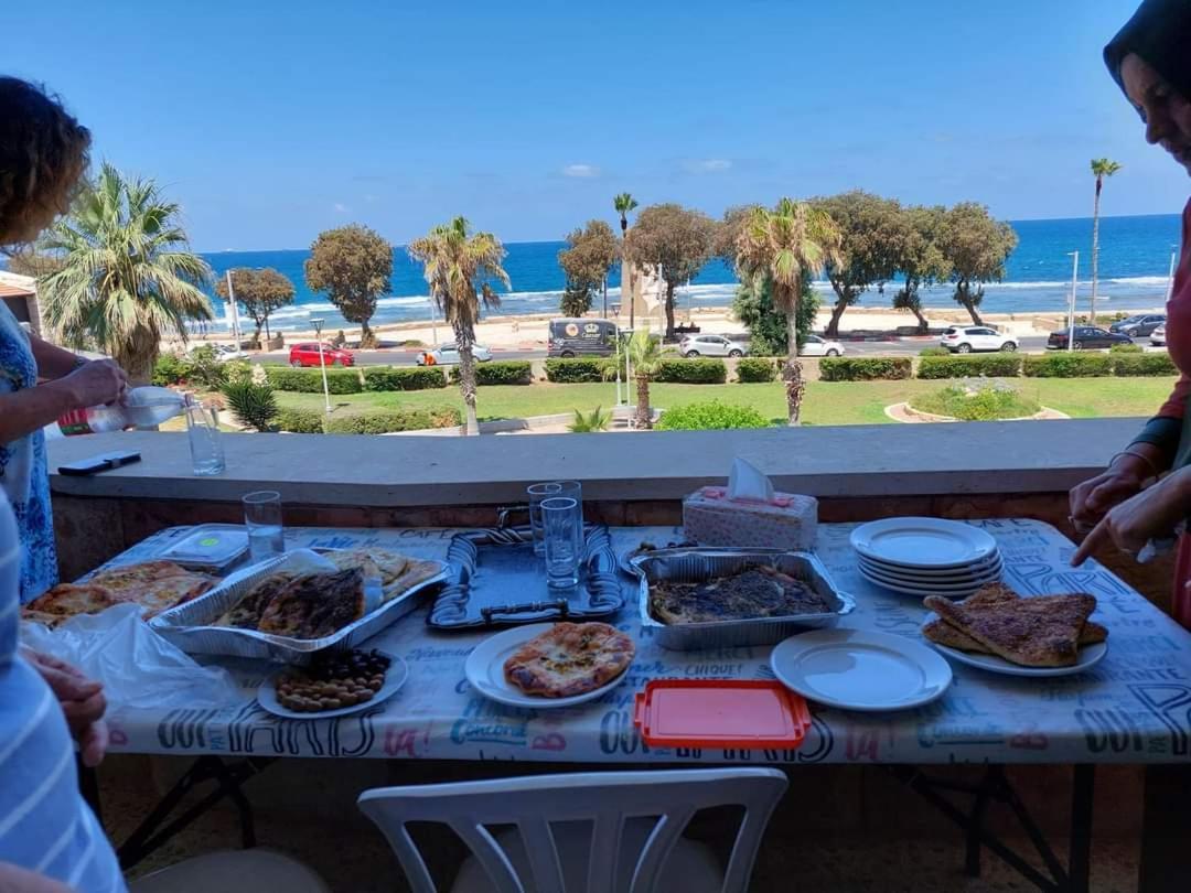 First Sea Line Apartment, Acre - Amazing Coastal View In Heart Of Akko Værelse billede